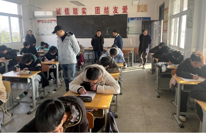 江苏溧水中专汽修专业“3+3”中高职贯通转段考试圆满结束