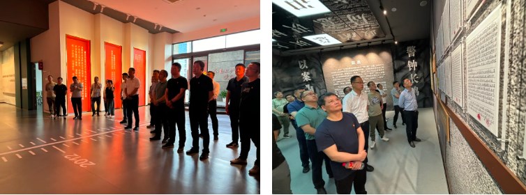 杭州汽车高级技校赴省委党校学习教育馆开展现场警示教育活动