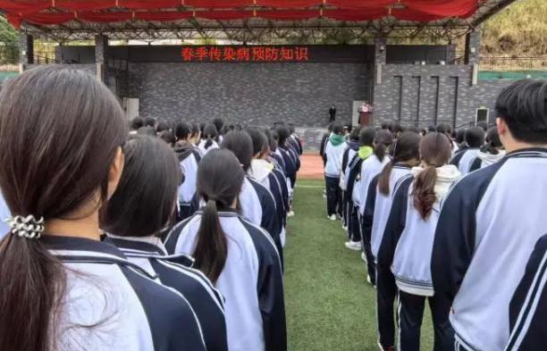 龙岩华侨职专开展春季传染病预防知识宣讲