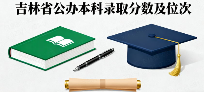 吉林省公办本科录取分数及位次