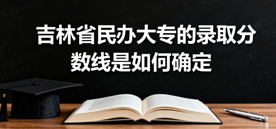 吉林省民办大专的录取分数线是如何确