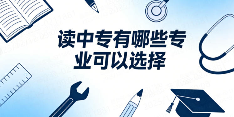 中专专业分类及就业方向