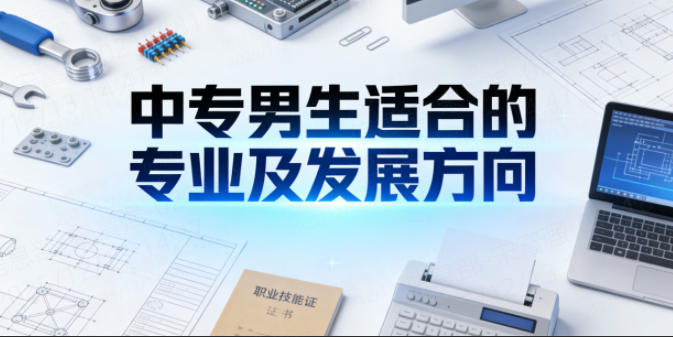 中专男生适合的专业和发展方向