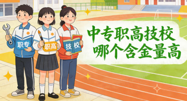 中专职高技校哪个含金量高