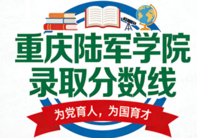 重庆陆军学院录取分数线及位次