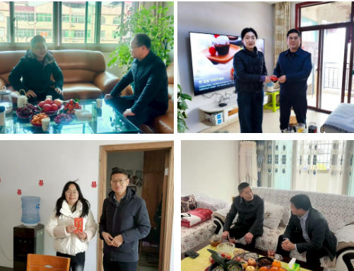 新春送暖，情系教工——兴国中等专业学校领导走访慰问教职工代表