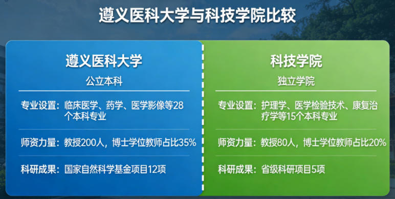 遵义医科大学医学与科技学院在贵州省录取分数线及位次